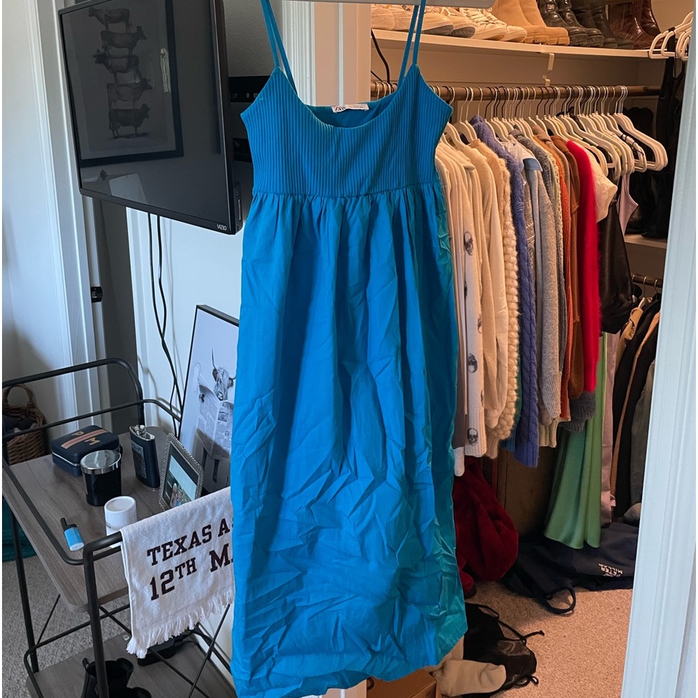 Blue Zara Dress